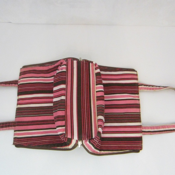 Y2K Aeropostle Reversible Brown Corduroy 2 Strap Shoulder Bag - Picture 5 of 8